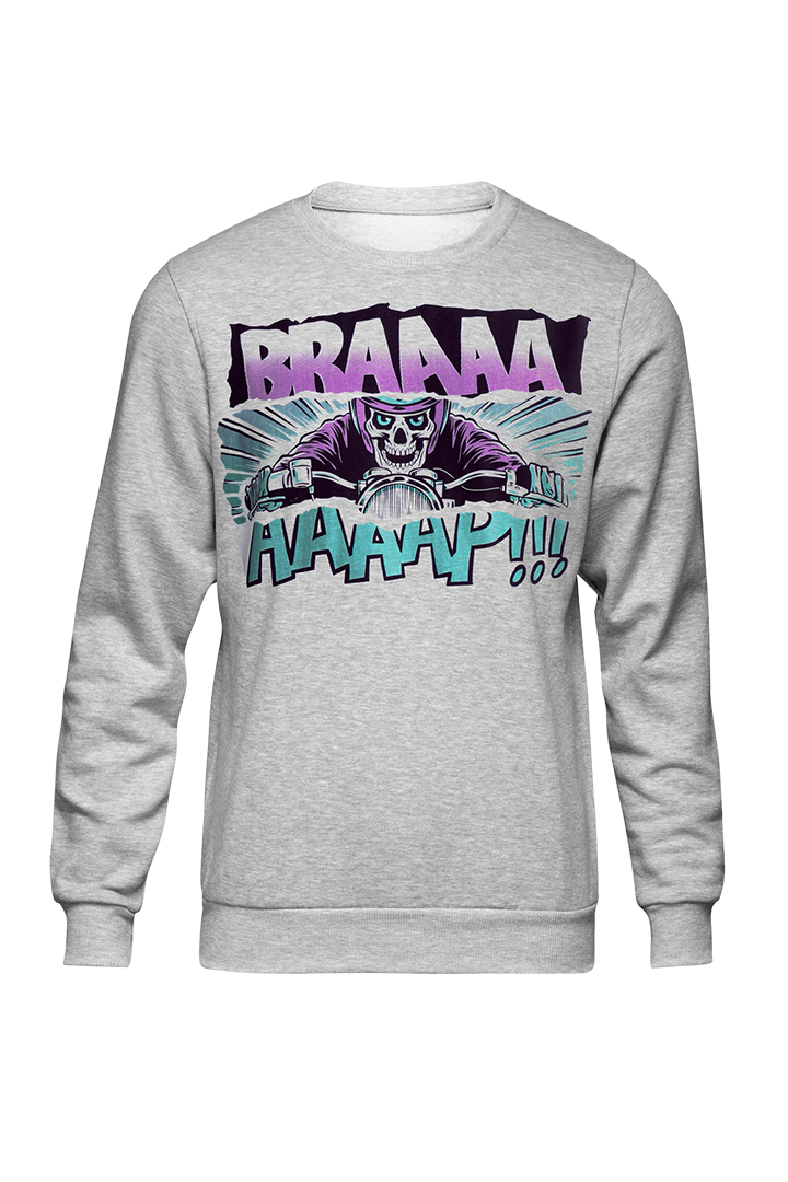 John Doe Свитер Braaap Grey