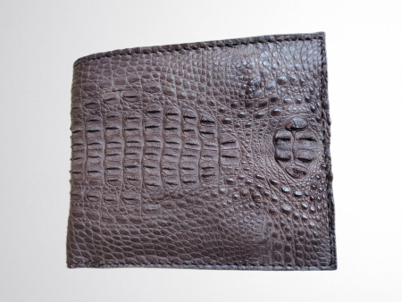 Бумажник из кожи крокодила