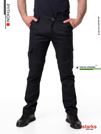 Starks Джинсы Python Tactic Strong black