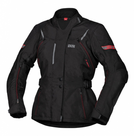 IXS Куртка Liz-ST black\red