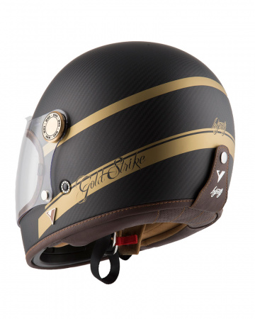 By City Шлем ROADSTER II Carbon Gold Strike