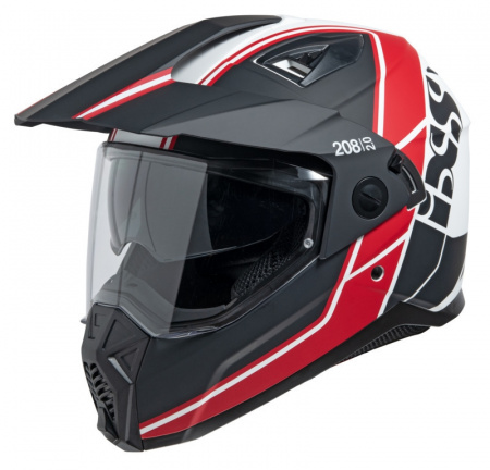 IXS Шлем HX 208 2.0 red matt