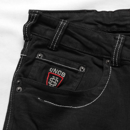 UNCS Шорты мужские джинсовые CASTOR Black
