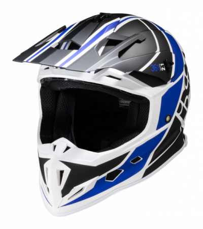 IXS Шлем HX 361 2.1 black\blue\white