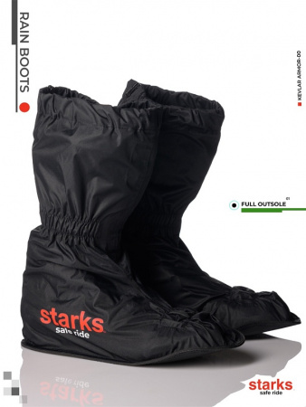 Starks Дождевые бахилы Rain Boots black