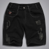 UNCS Шорты мужские джинсовые CASTOR Black