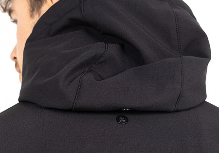 John Doe Куртка Hoodie Rip Stop grey\black