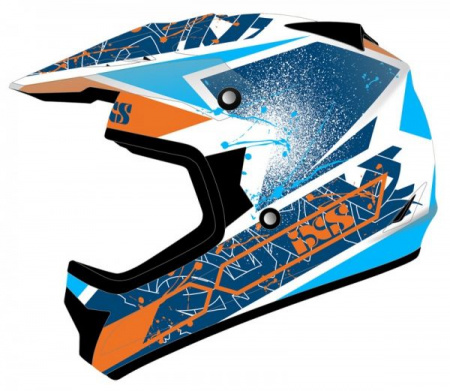 IXS Шлем детский 278 2.0 blue\orange\white