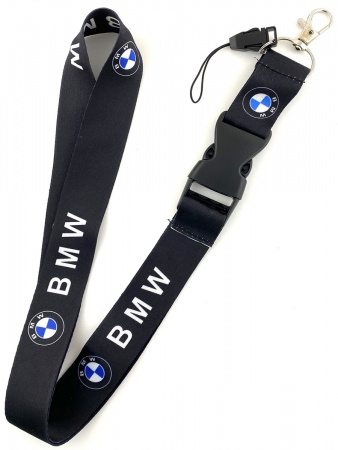 Шнурок для ключей BMW black