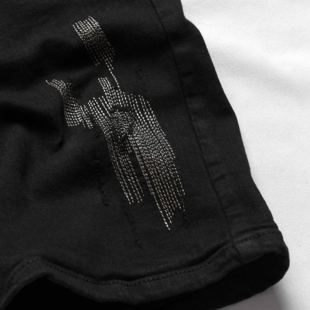 UNCS Шорты мужские джинсовые CASTOR Black