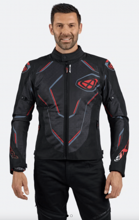 IXON Куртка Demoniak black\red